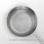 Spektra 28 cm keptuvė su dangčiu