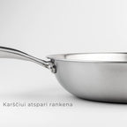 Spektra 28 cm keptuvė su dangčiu